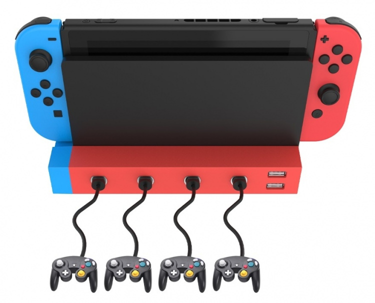 Adapter - GameCube kontroller till Nintendo Switch