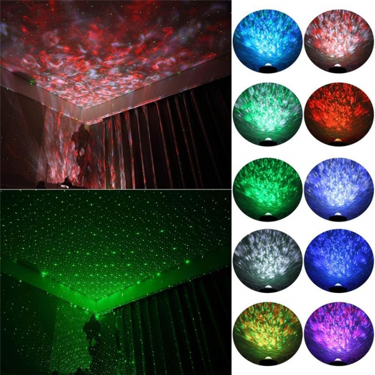 Galaxylampa, Stjärnprojektor med Bluetooth-högtalare