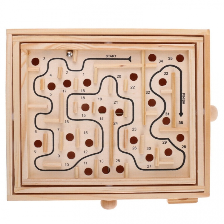 Klassiskt labyrintspel