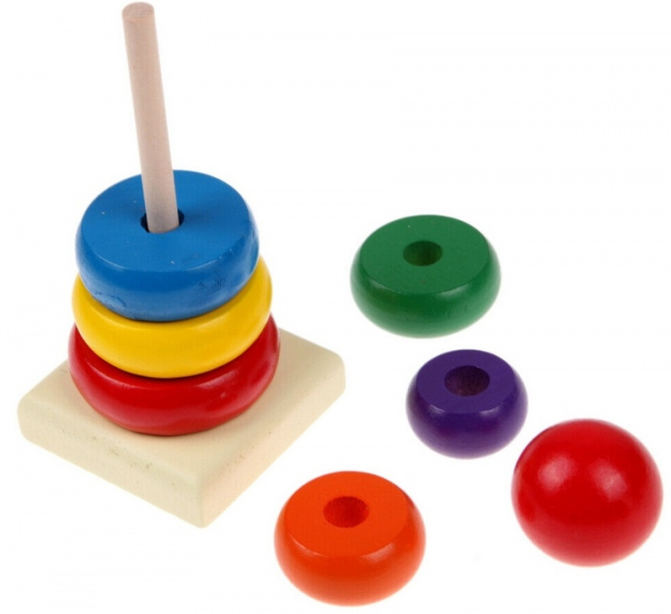 Stapelleksak i trä Stapelleksak i trä