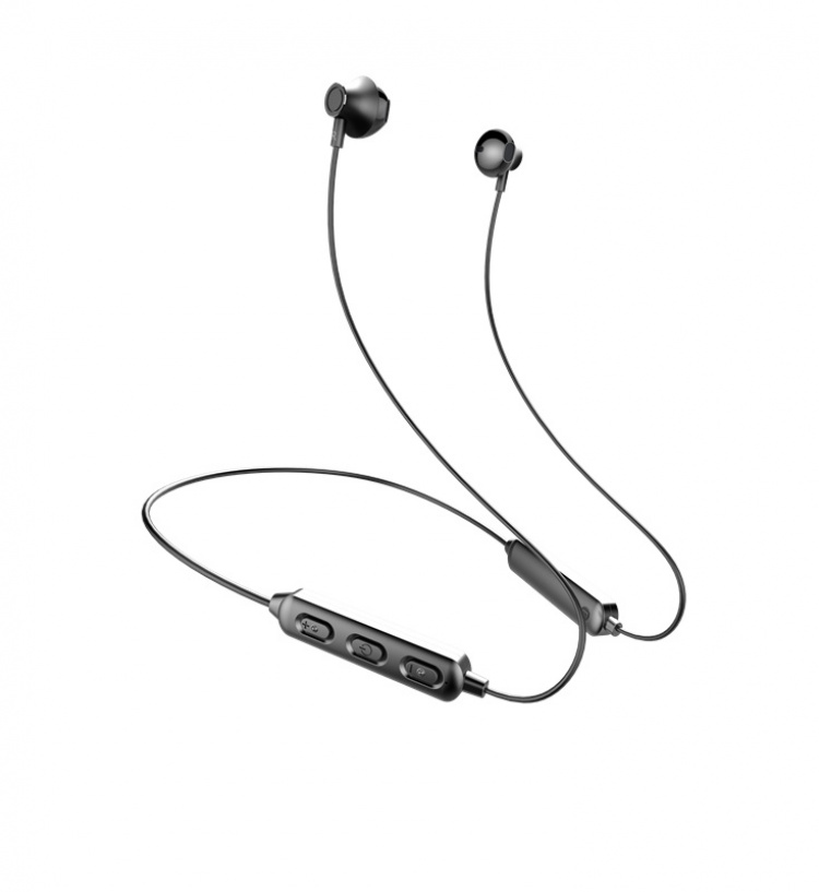 Trådlösa Bluetooth Sporthörlurar, Svart