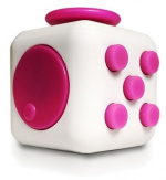 Fidget Cube, Vit/Rosa