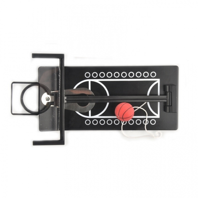 Portabel litet basketspel för skrivbordet