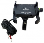 Mobilhållare till motorcykel med QC3.0 snabbladdning