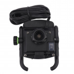 Mobilhållare till Motorcykel med QC3.0 Snabbladdning, Svart Mobilhållare till Motorcykel med QC3.0 Snabbladdning, Svart