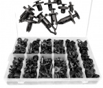 Fästelement till bil 280 delar, Svart Fästelement till bil 280 delar, Svart