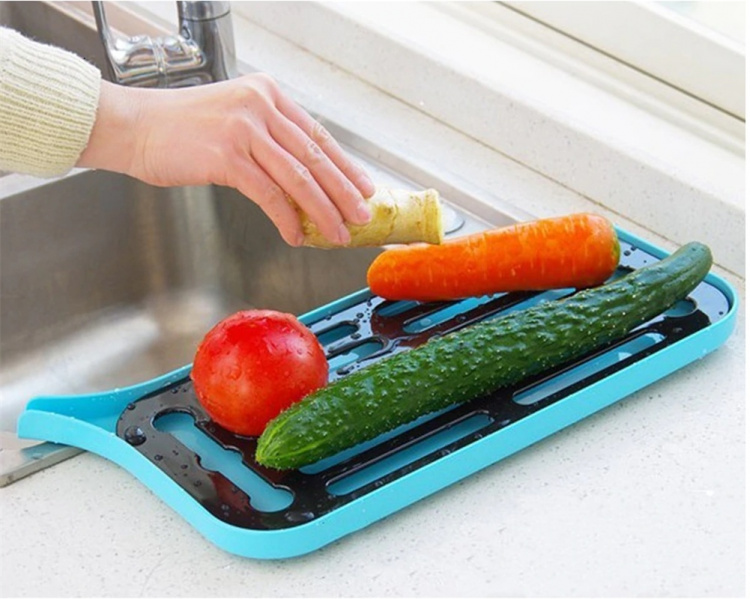 Torkställ med avrinning Torkställ med avrinning