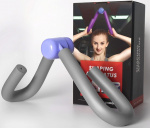 Multifunktionell lårtränare, Grå/Lila