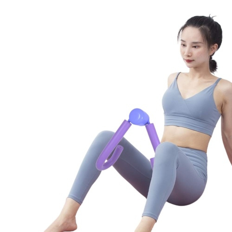 Multifunktionell lårtränare, Grå/Lila