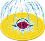 Fontänmatta med Hajmotiv, Gul