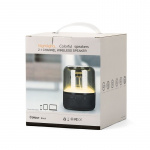 Högtalare TRANSPARENT SMOKE med tygpanel & flerfärgad LED Högtalare TRANSPARENT SMOKE med tygpanel & flerfärgad LED