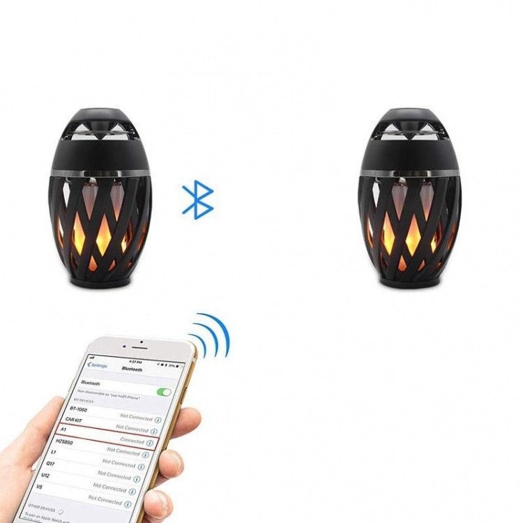 Elektrisk Eldkorg med Bluetooth Högtalare Elektrisk Eldkorg med Bluetooth Högtalare