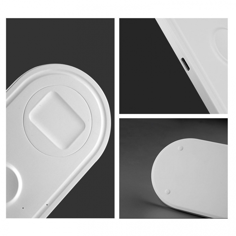 Trådlös 3 i 1 laddare