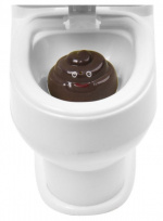 Skvättande skämttoalett Skvättande skämttoalett