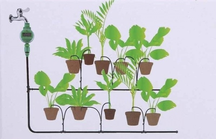 Programmerbar bevattningstimer