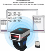 Streckkodsläsare Fingerscanner/Ringscanner