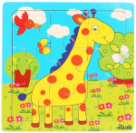 9-bitars pussel, Giraff