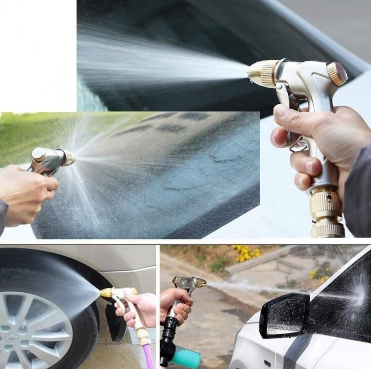 Högtrycksmunstycke till vattenslang, metall