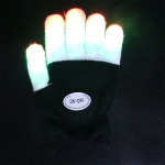 Fingervantar med regnbågsljus