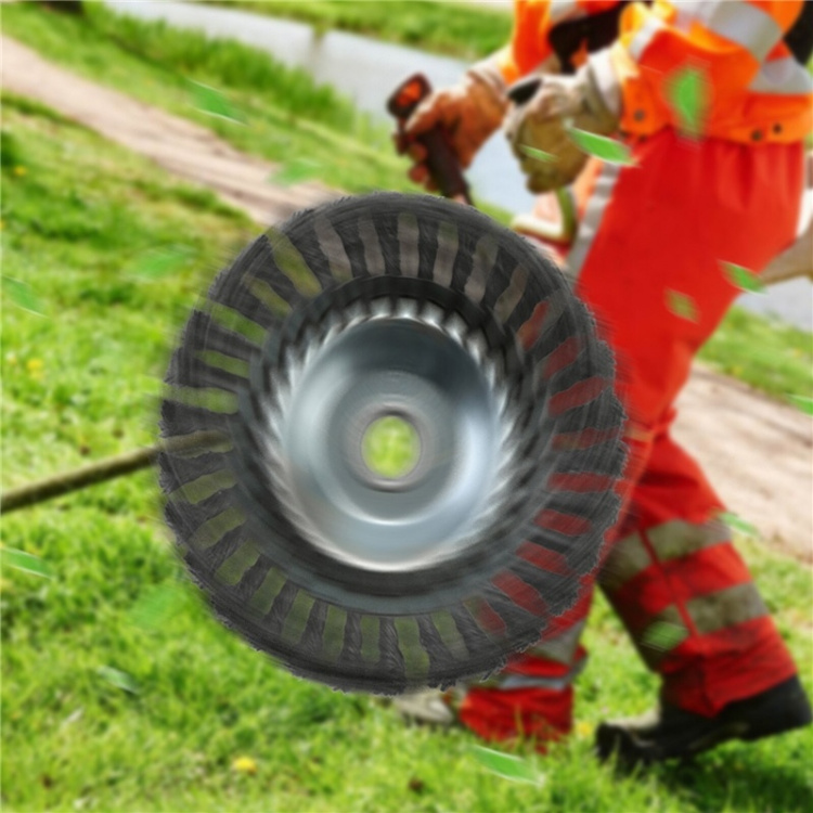 Stålborste till röjsåg