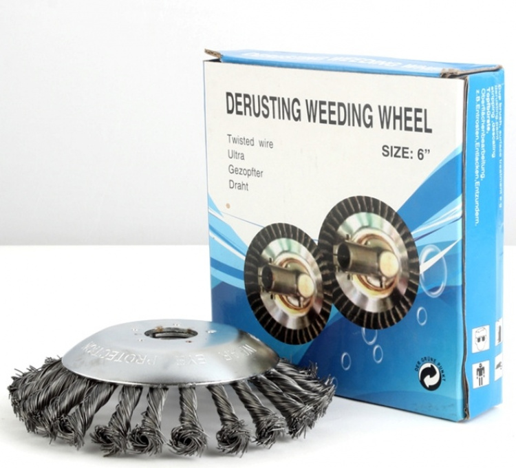 Stålborste till röjsåg