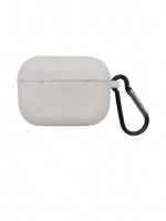 Silikonskal med krok till Airpods Pro, Taupe