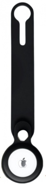 Silikonfodral till Airtag, Svart Silikonfodral till Airtag, Svart