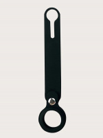 Silikonfodral till Airtag, Svart Silikonfodral till Airtag, Svart