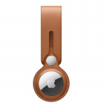 PU-läderfodral till Airtag, Brun PU-läderfodral till Airtag, Brun