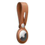 PU-läderfodral till Airtag, Brun PU-läderfodral till Airtag, Brun