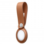 PU-läderfodral till Airtag, Brun PU-läderfodral till Airtag, Brun