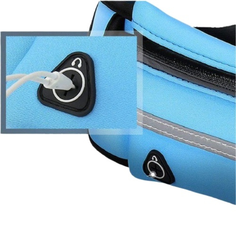 Sportig midjeväska, Blå Sportig midjeväska, Blå