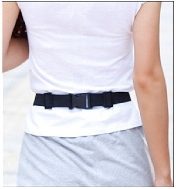 Sportig Magväska, Rosa