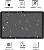 Skärmskydd i 9H härdat glas för Galaxy Tab A7 10.4