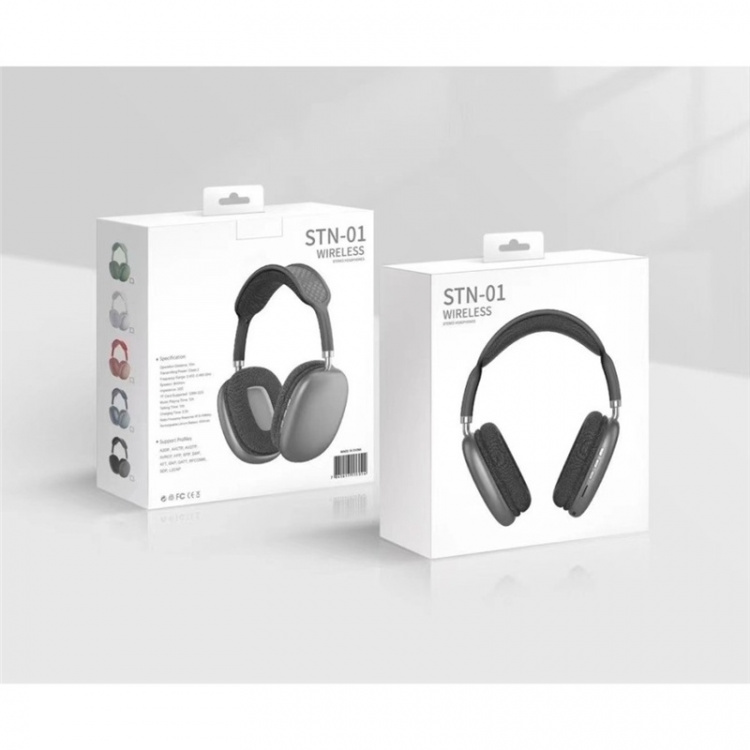 Over-Ear Pods, Trådlösa, Mattsvart