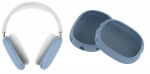 Skyddande kåpa för AirPods Max, Ljusblå