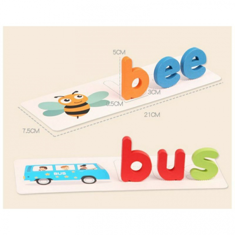 Lär dig engelska - stavningsspel för barn