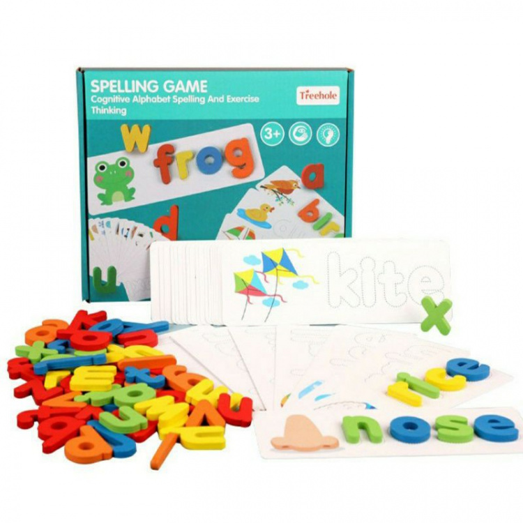 Lär dig engelska - stavningsspel för barn