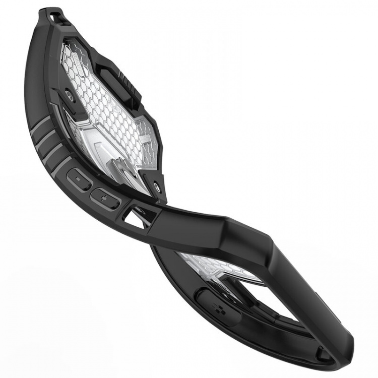 Tåligt skal till iPhone 13, Svart/lila Tåligt skal till iPhone 13, Svart/lila