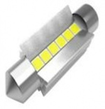 Canbus LED-lampa, 3030-6SMD, 264lm, Vit