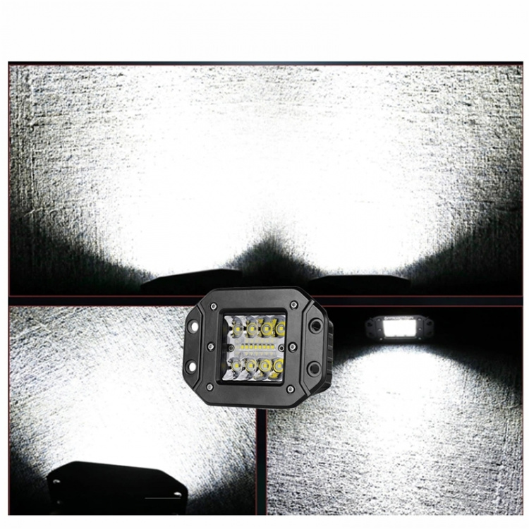 LED Ramp, Infällt Arbetsljus 5 LED Ramp, Infällt Arbetsljus 5