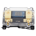 1-i-1-vägs säkringshållare för billjud med display, 100A