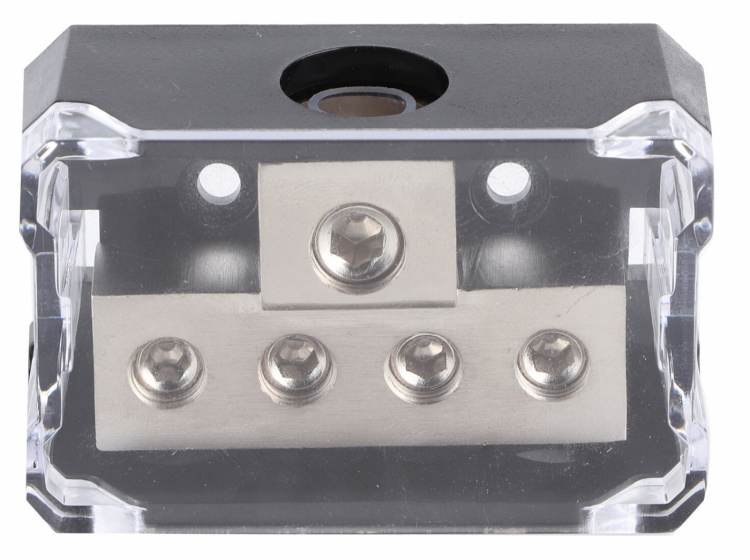 Distributionsblock 1x10,5mm till 4x7mm