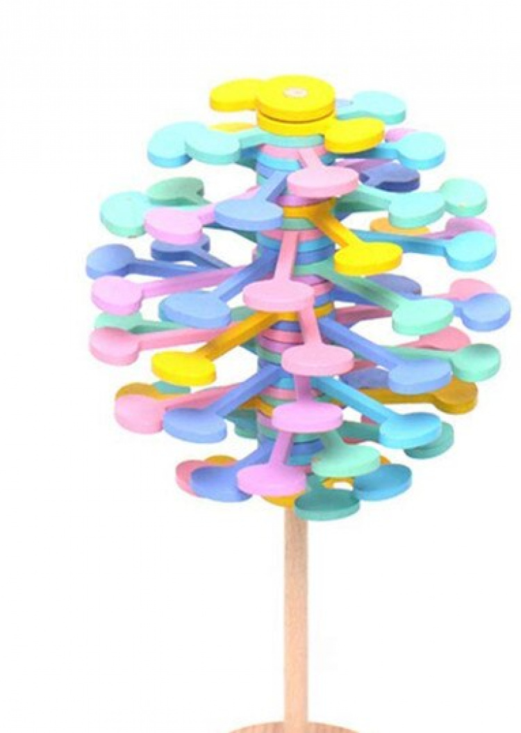 Lollipopter fidget snurrleksak, Pastellfärger Lollipopter fidget snurrleksak, Pastellfärger