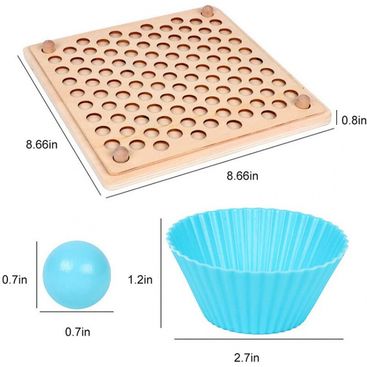 Pedagogiskt spel för färg- och forminlärning