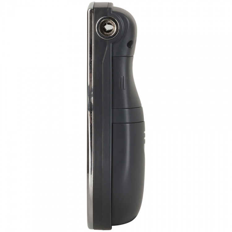 Kompakt alkoholmätare till bl.a. bil med LCD-Skärm, Svart/Silver