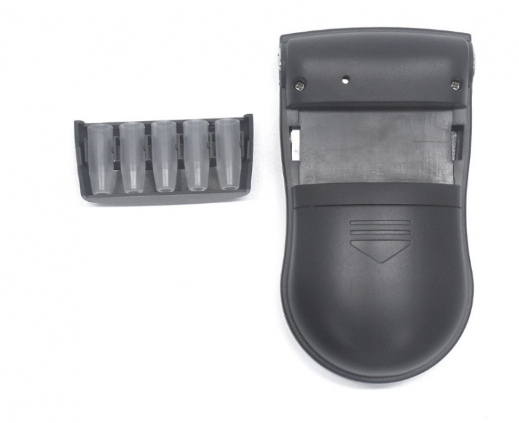 Kompakt alkoholmätare till bl.a. bil med LCD-Skärm, Svart/Silver