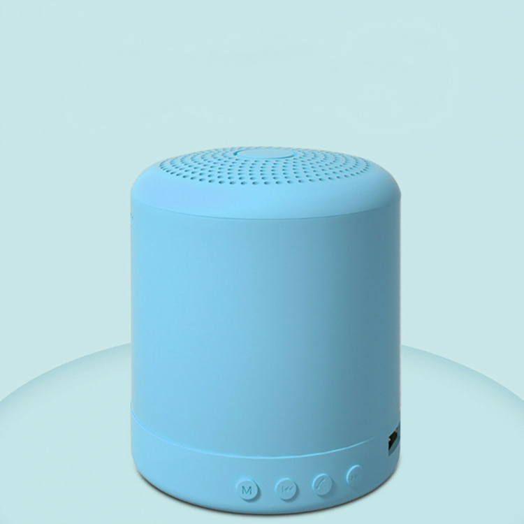 Prisvärd och färgglad mini-högtalare, Blå