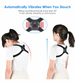 Hållningsväst för bättre hållning och ryggstöd, Svart Hållningsväst för bättre hållning och ryggstöd, Svart