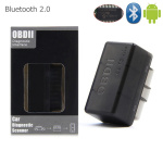 Felkodsläsare Super Mini ELM327 OBD2 Bluetooth 2.0, Svart